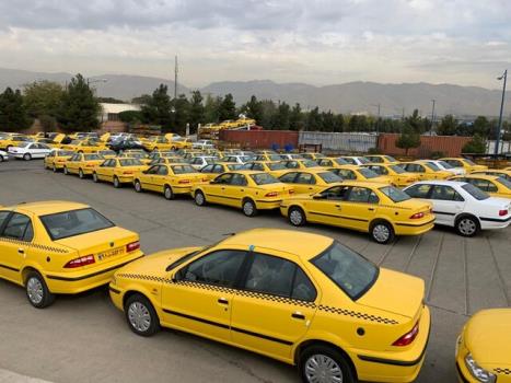 کاهش خدمات تاکسی های خطی در روزهای نوروز به سبب کاهش مسافر