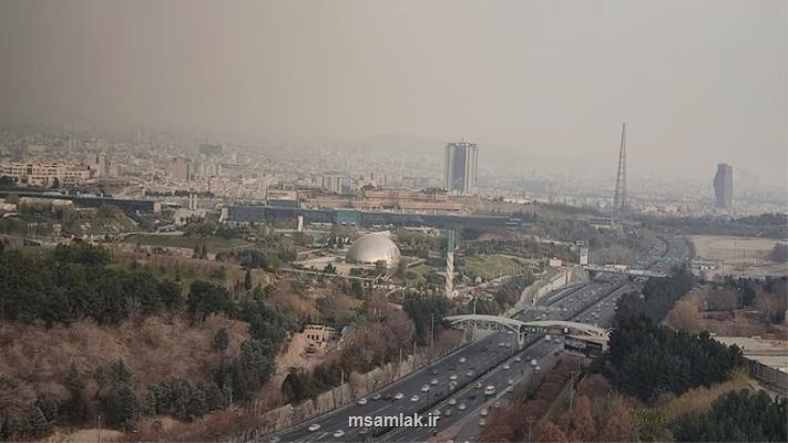 کیفیت ناسالم هوای تهران برای گروههای حساس