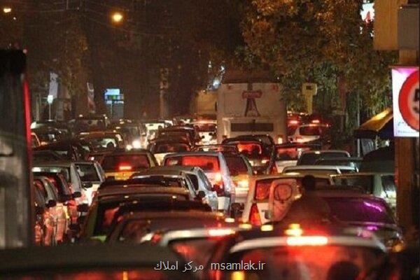 ترافیک سنگین در بزرگراه تهران-پردیس گیلاوند و محور شهریار