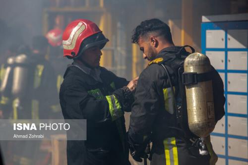 آتشسوزی در ایستگاه متروی قیطریه مهار گشت و مصدوم نداشت