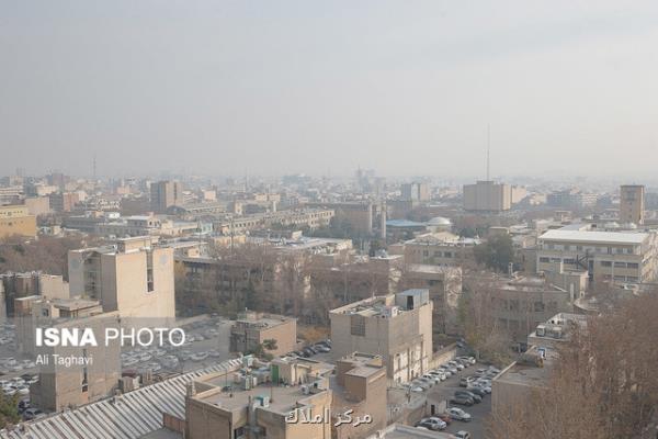 كاهش كیفیت هوا در بعضی منطقه های تهران به سبب افزایش غلظت ازن