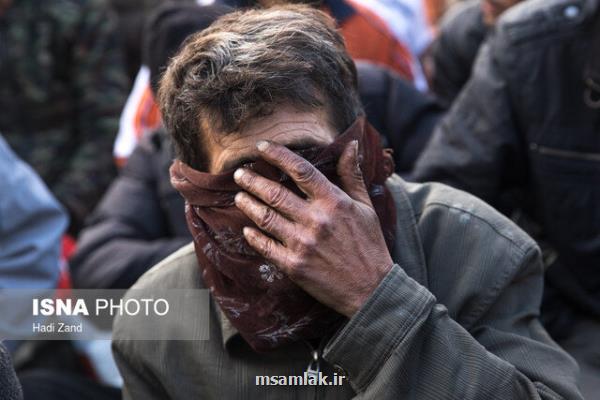 اجرای طرح جمع آوری دوره ای معتادین متجاهر در منطقه ۱۹ تهران