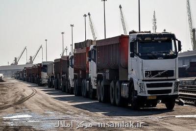 حمل ۱۵۰ میلیون تن كالا در جاده ها طی ۴ ماه ابتدای سال