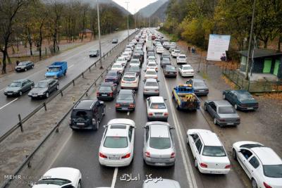 هجوم مسافران به جاده های شمالی