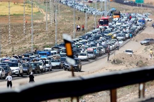 شروع ترافیک سنگین همه خروجی های تهران