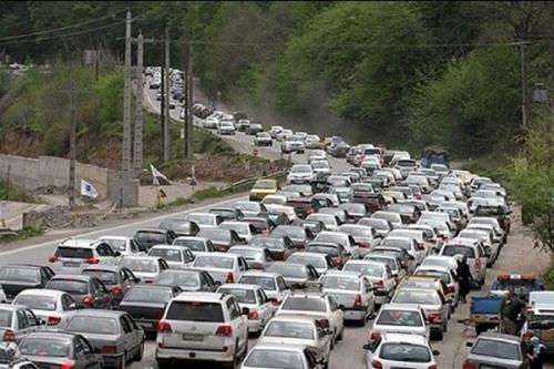 ترافیک سنگین در آزادراه قزوین – رشت