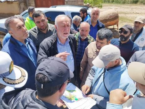 دستور استاندار تهران برای تسریع در رفع مشکلات آب، برق و گاز منطقه سیل زده فیروزکوه