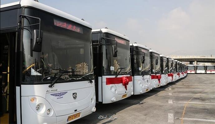 2000 اتوبوس به ناوگان حمل و نقل شهری اضافه می شود