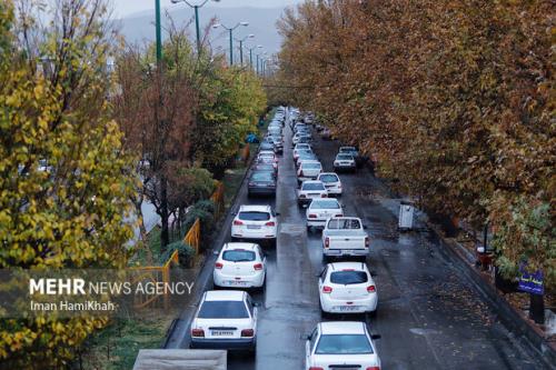 ترافیک سنگین در جاده های شمالی محدودیت تردد در جاده چالوس از فردا