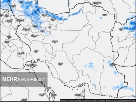 اخطار افزایش گرمای شدید در 6 استان موج بارشی شمال غرب را فرا می گیرد