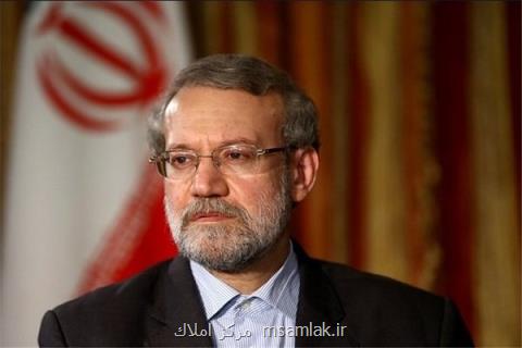 لاریجانی از پروژه آزادراه تهران شمال بازدید كرد