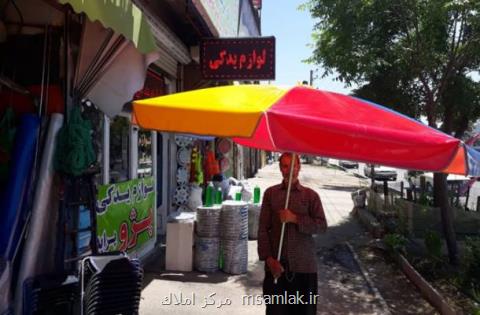 سایبان مغازه و چتر فروشگاهی