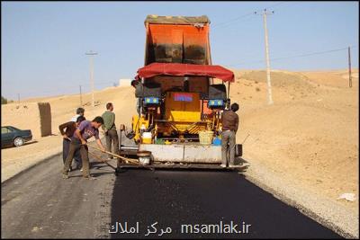 زیرسازی و آسفالت راههای روستایی قزوین ۸۰۰ میلیارد تومان نیاز دارد