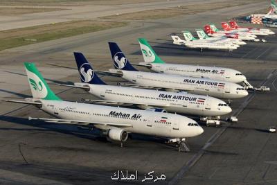 كاهش ۲۶ درصدی پروازهای فرودگاه مهرآباد